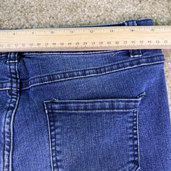 D Jeans Skinny Ankle Mid Rise Jeans Women's Size 6 Blue Denim Stretch E735 - Picture 8 of 12